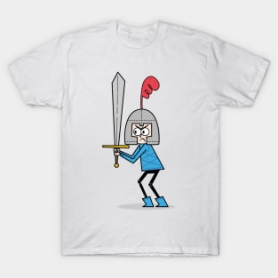 En Garde! Blue Knight T-Shirt